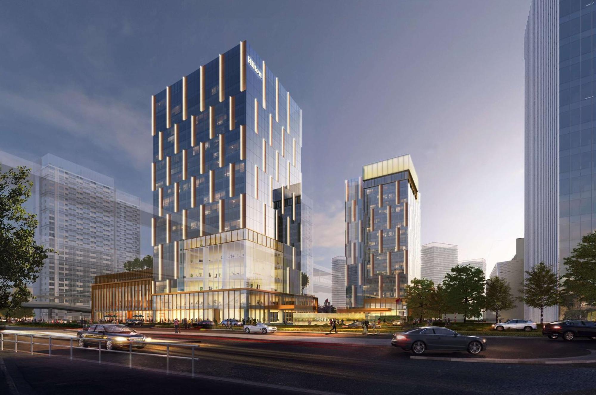 Hilton Shenzhen World Exhibition & Convention Center - Only 5 Minutes' Walk To Wecc Ξενοδοχείο Εξωτερικό φωτογραφία